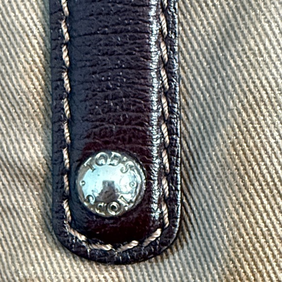 Tod's G-Line Easy Sacca Coated Canvas Tote Bag in Brown Bronze - Picture 7 of 16